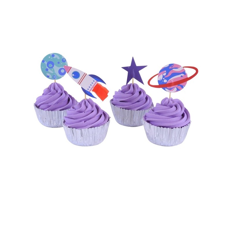 PME Cupcake Set Out of this World - Space, 24 pcs