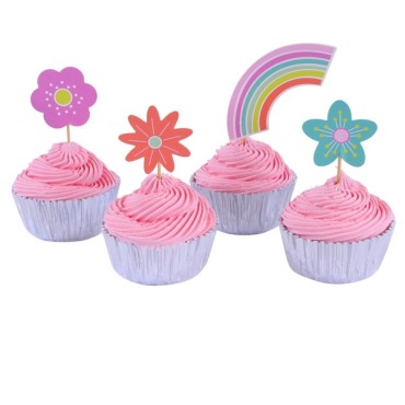 PME Cupcake Set Over The Rainbow 24 Pieces PME-CUT25