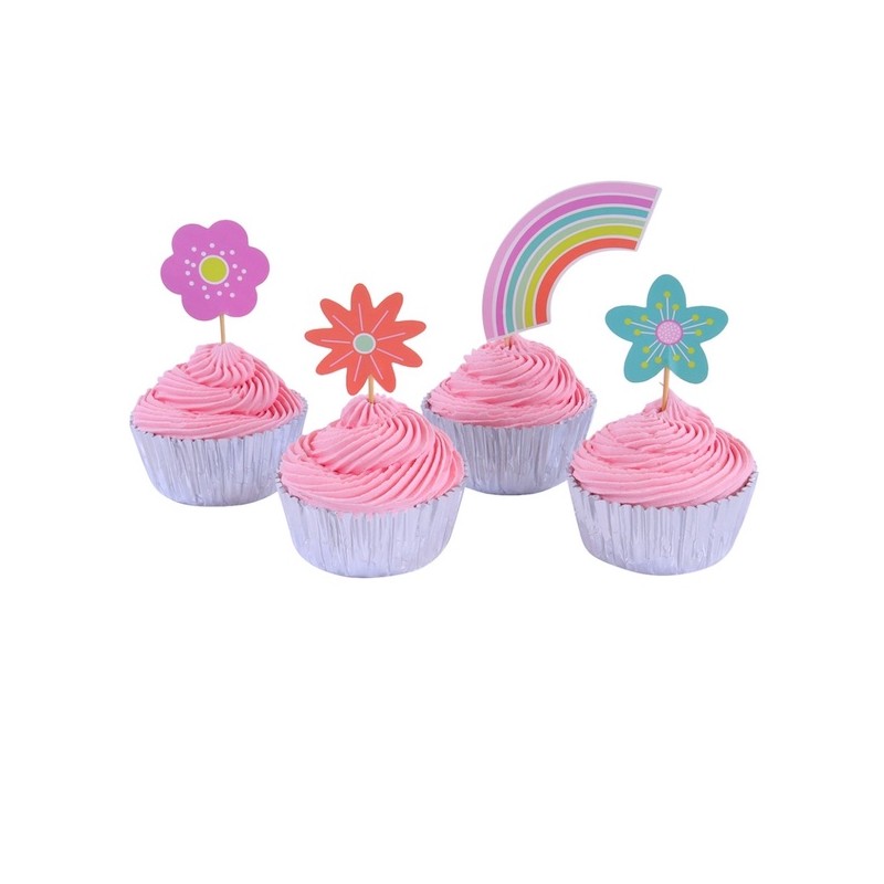 PME Cupcake Set Over the Rainbow, 24 Stück