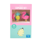 PME Cupcake Set Tropical, 24 pcs