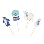 PME Cupcake Set Let it Snow, 24 pcs