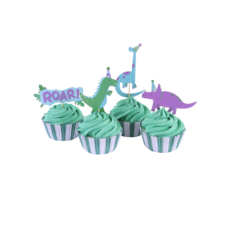 PME Cupcake Set Dinosaurier, 24 Stück