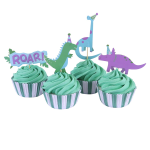 PME Cupcake Set Dinosaurs, 24 pcs