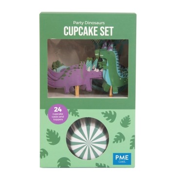 PME Cupcake Set Dinosaurier 24 Stk PME-CUT17