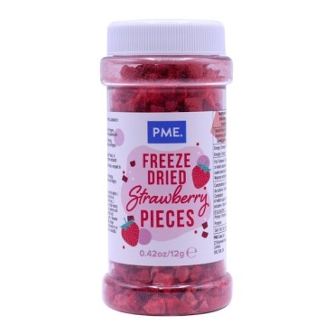 PME Freeze-Dried Strawberry Pieces 12g PME-FD632