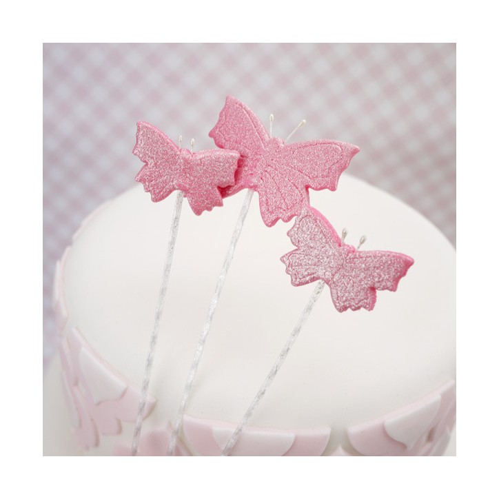 PME Plastic Wires 25pcs – Plastic Cake Decoration Wires for Sugar Flowers