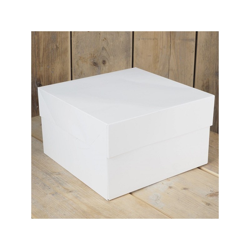 FunCakes Cake Box white 25x25x15cm