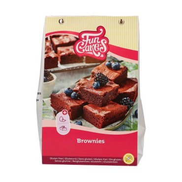 FunCakes Mix for Brownies, Gluten Free 500 g