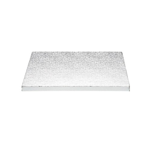 12mm Tortenplatte Viereckig Silber 33x33cm 12mm Tortenplatte Viereckig Silber 33x33cm