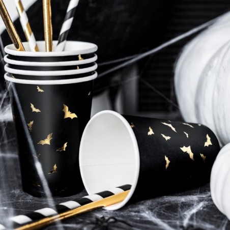 Halloween Party Cups - Halloween Partyware - Halloween Cups Bat