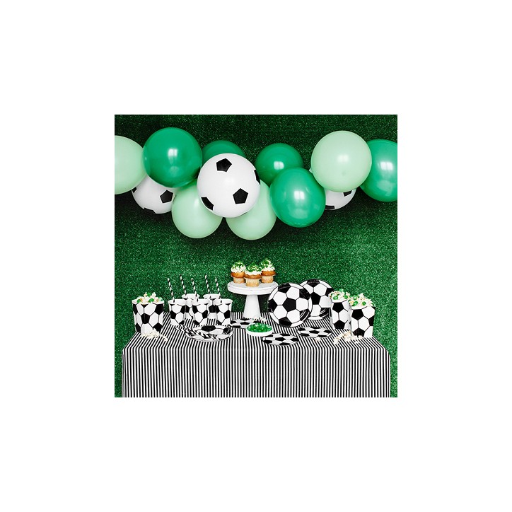 PartyDeco Football Party Decoration Set 60 Pieces
