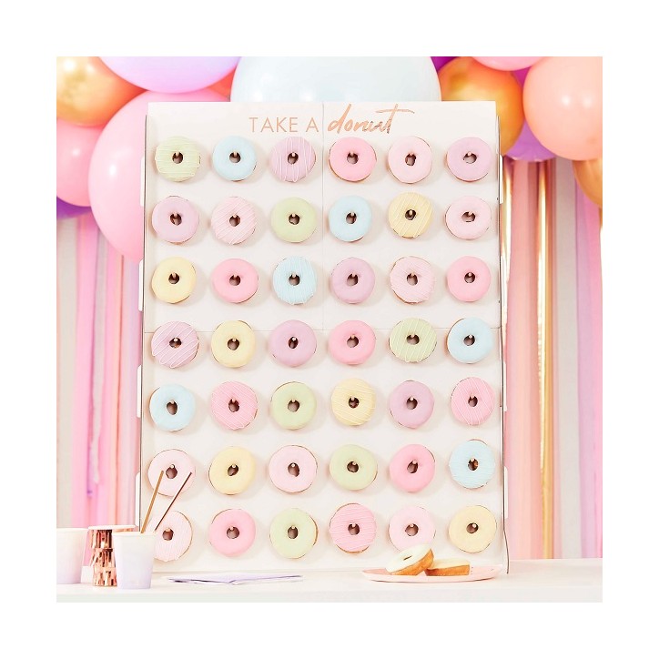 Ginger Ray XXL Donut Wall for 42 Donuts Ginger Ray XXL Donut Wall for 42 Donuts