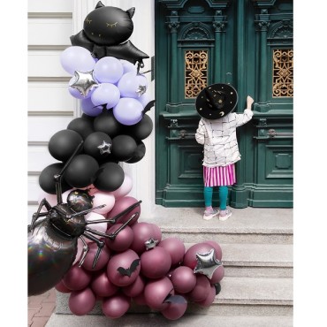 Halloween Balloon Bouquet - Halloween Garland - Halloween Partydecoration