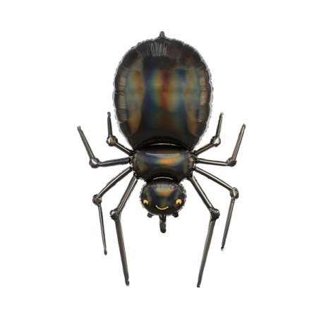 PartyDeco Spider Foil Balloon Halloween 60x101cm
