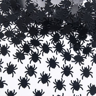 Black Spider Confetti - Spider Party Table Scatter Decoration - Halloween Tabledecoration - Halloween Partyware