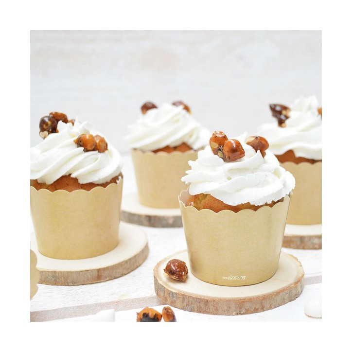 ScrapCooking Kraft Baking Cups 25 Pieces