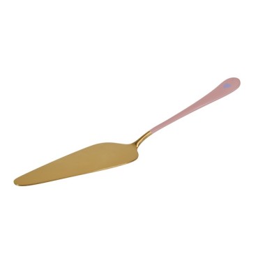 Miss Etoile Gold-Pink Cake Server Heart 25cm Stainless Steel ME-4971405