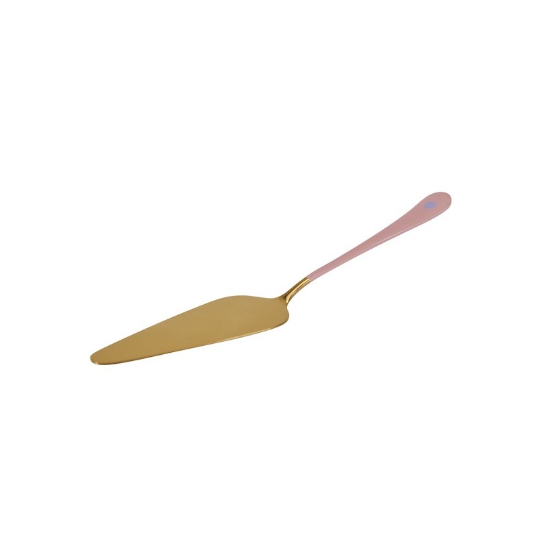 Miss Etoile Cake Server gold-pink Heart, 25cm