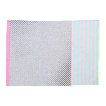Miss Etoile Tea Towel Dots Pink-Mint Organic Cotton 50x70cm ME-4975177