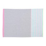 Miss Etoile Tea Towel Dots Pink-Mint, 50x70cm