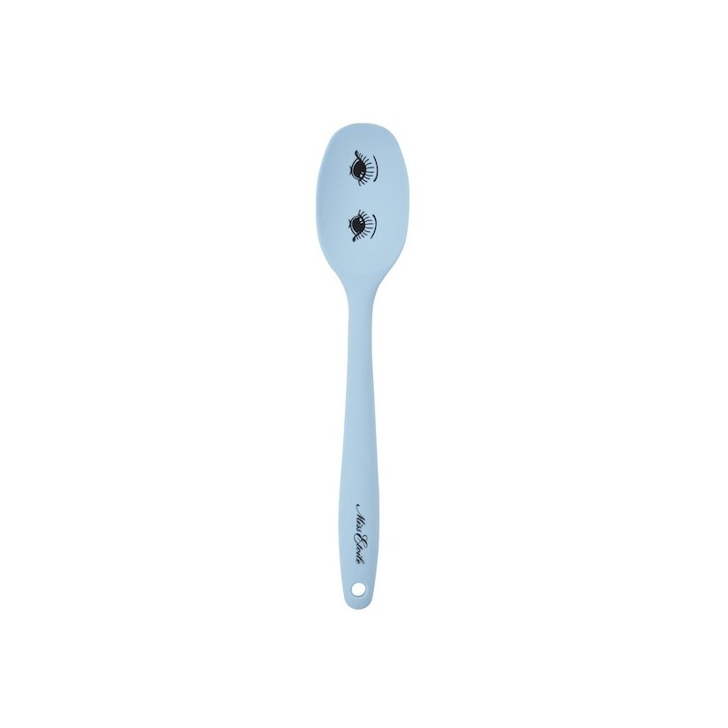 Miss Etoile Silicone Spoon Light Blue Eyes, 25cm