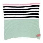 Miss Etoile Dish Cloth Small Stripes / Mint, 30x30cm