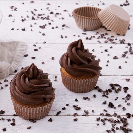 Sustainable Cupcake Liners Cacao - Zenker 31302