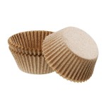 Zenker Sustainable Brown Cupcake Cases made of Cacao Shell, 40 pcs