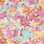 FunCakes Pastel Unicorn Medley Sugar Sprinkles, 50g