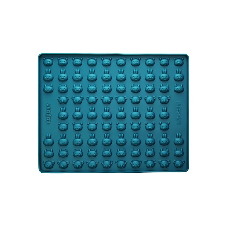 Collory 2.3cm Happy Pets Silicone Treat-Baking Mat Teal