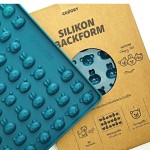 Collory 2.3cm Happy Pets Silikon Leckerli-Backmatte Petrol