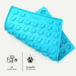 Collory 3cm Medium Paw Silicone Treat-Baking Mat Turquoise