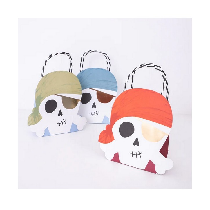 Meri Meri Pirate Party Bags 8 Pieces Meri Meri Pirate Party Bags 8 Pieces