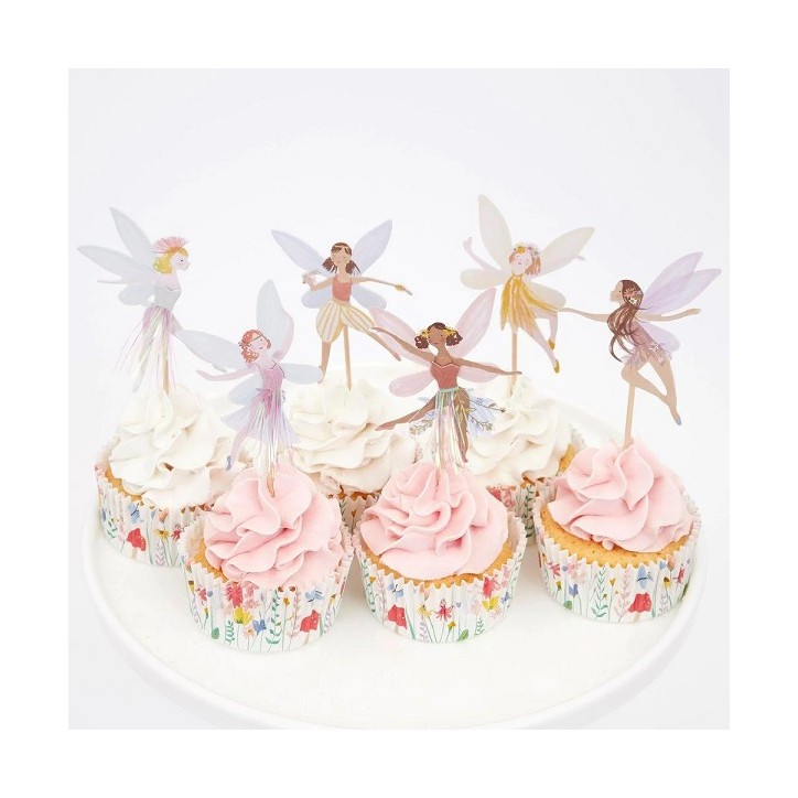 Meri Meri Fairy Cupcake Decoration Set 48 Pieces