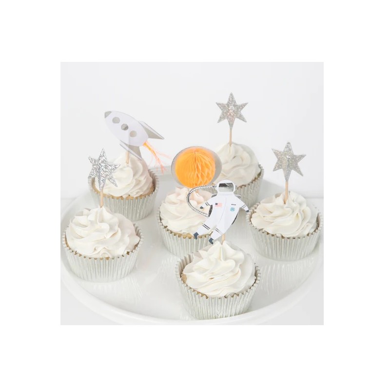 Meri Meri Space Cupcake Kit 48-pcs
