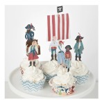 Meri Meri Pirate Ship Cupcake Kit 48-pcs