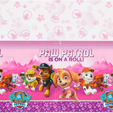 Paw Patrol Table Cover Skye Marshall Chase Bubble
