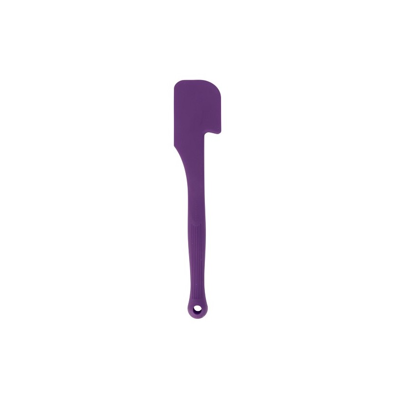 Colourworks PURPLE Silicone Spatula with Bowl Rest