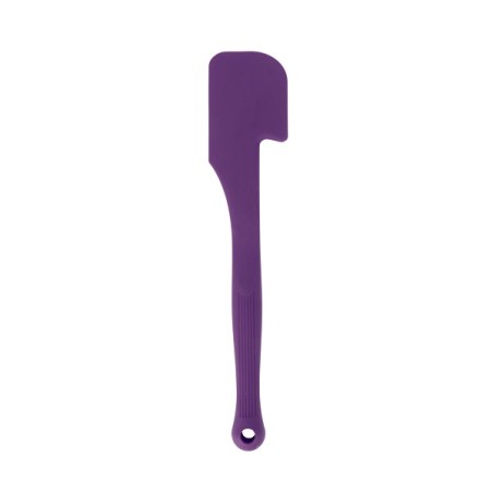 Colourworks Silikonspatel mit Schüsselablage Purple