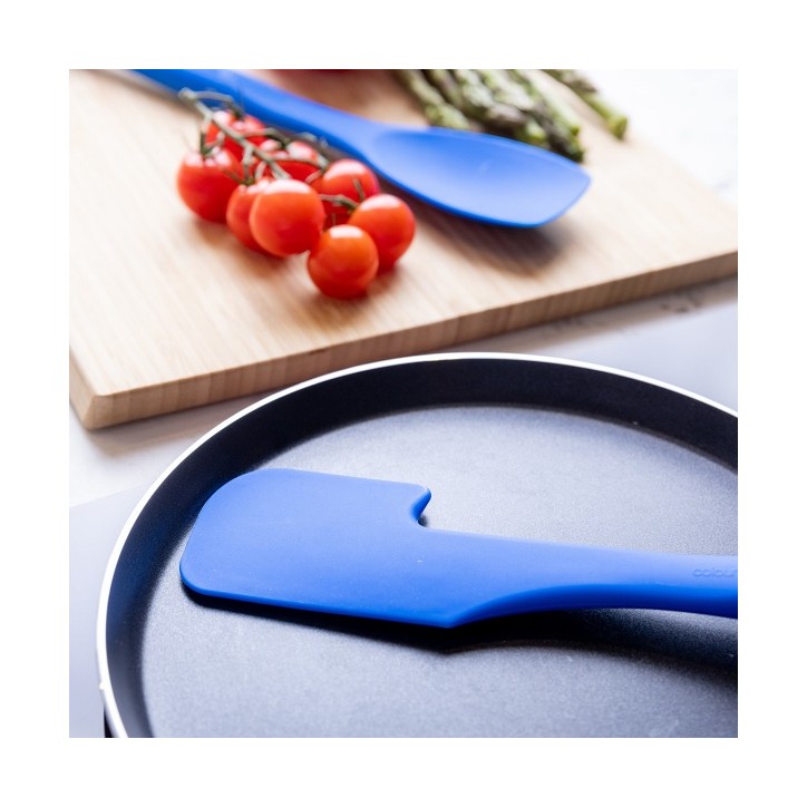 Colourworks Blue Silicone Spatula 28cm