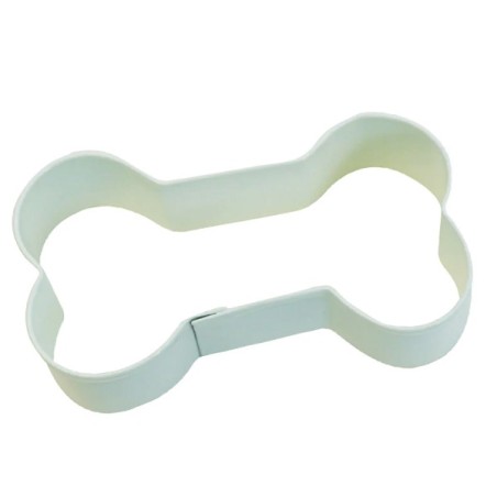 Bone Poly-Resin Coated Cookie Cutter White - K1331/W