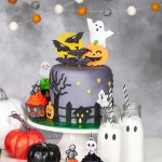Anniversary House Glitter Fledermaus Cupcake Topper, 12 Stück