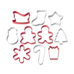 Wilton Cookie Cutter Set Holiday Tube, 10 pcs