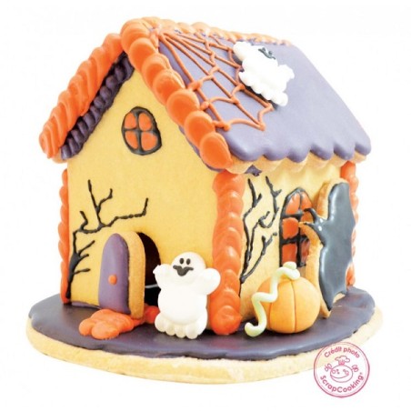 Scrapcooking Cookie Cutter Set Horror House - SC3925 - Halloween Cookie Cutter Set - Haunted House Cookie Cutter Set