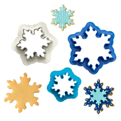 Decora Frozen Star Schneeflocken Ausstecher Set, 3 Stück Decora Frozen Star Schneeflocken Ausstecher Set, 3 Stück
