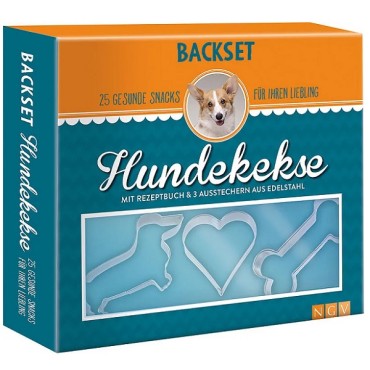 Hundeleckerli Backset - Backen für Fellnasen - Hunde Geschenkset Hundekekse Selberbacken