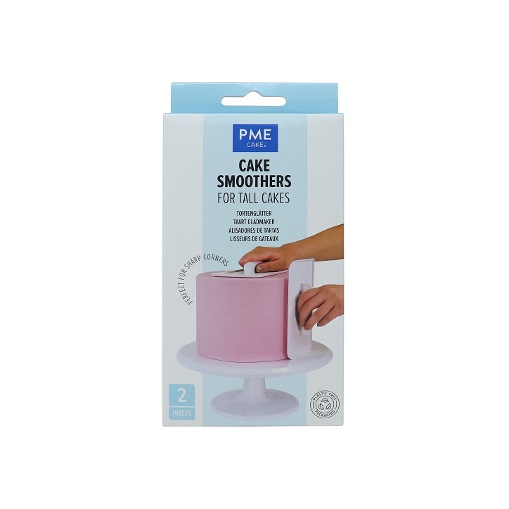 PME Tall Cake Smoother Set 2 Pieces