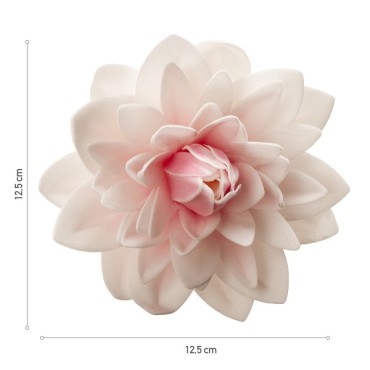 Oblaten-Blume Dahlie 12.5cm - Giant Dahlia Wafer Paper Flower - Kuchendekoration Dahlie XXL