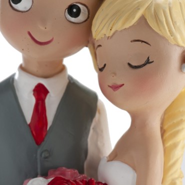 Wedding figurine serenity love couple - wedding cake topper romantic - 8435599747425