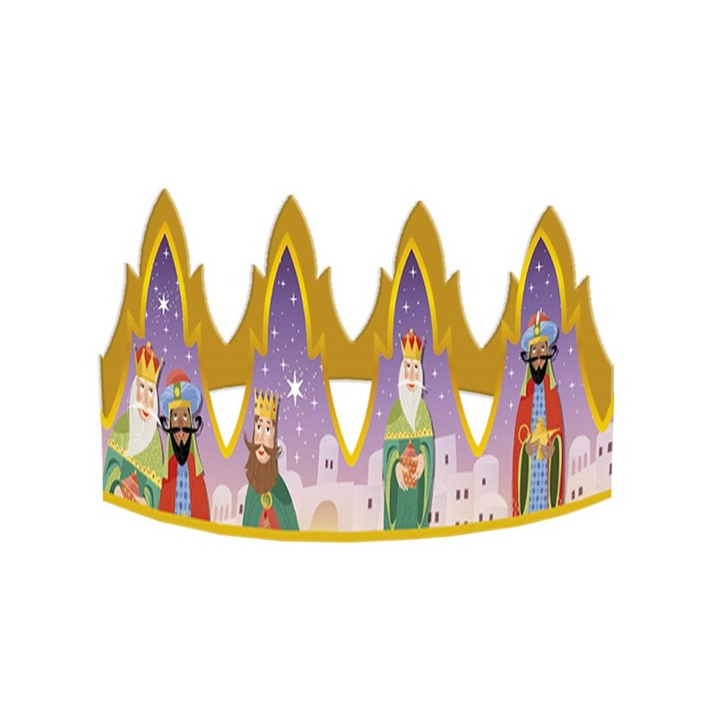 Epiphany King Cake Crown Royal Kings, 1 pcs